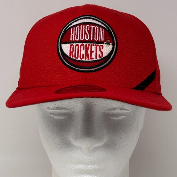 Houston Rockets Hat Cap NBA Basketball Clutch City 1967 New Era Snapback Red - Picture 2 of 10